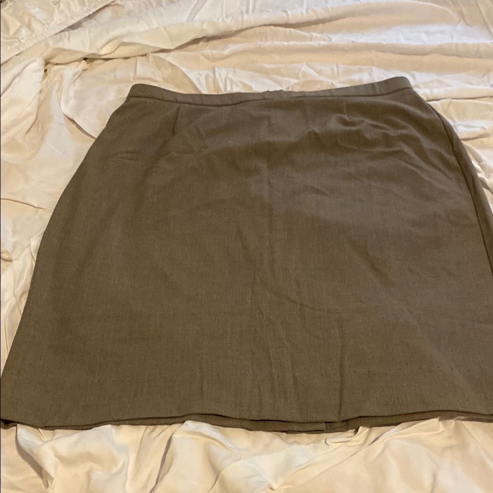 Preswick & Moore Green A-Line Casual Skirt